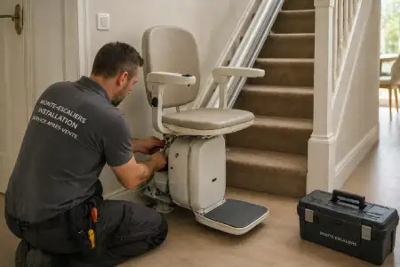 Monte escaliers à Angers